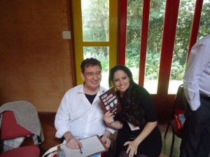 Prof. Cláudio Queiroz e Regiane Pinheiro (A Executiva)