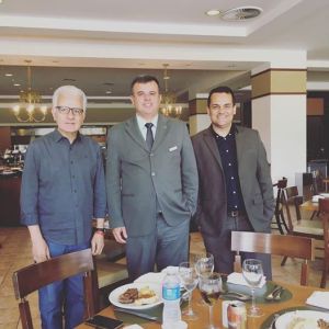 Luis Marcondes, Cristiano Silva e André Mancuso